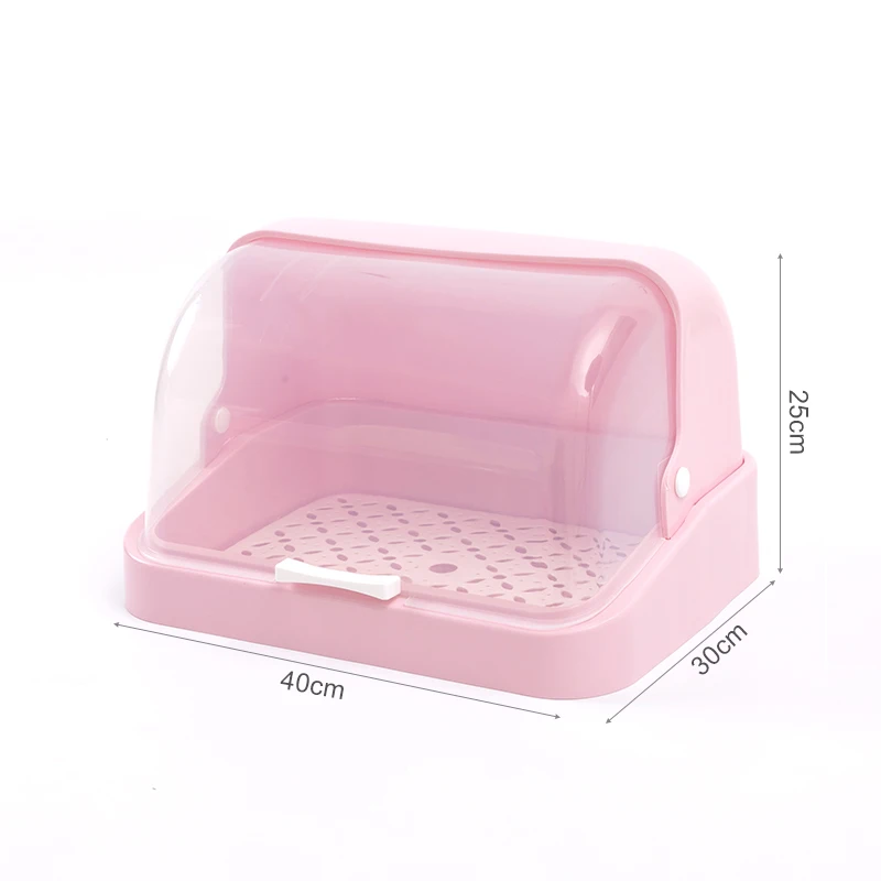 Pink BNBS сушилка для посуды кухонный Органайзер стойка для кухонных приборов органайзер для посуды миска сушилка кухонные вещи - Цвет: Pink