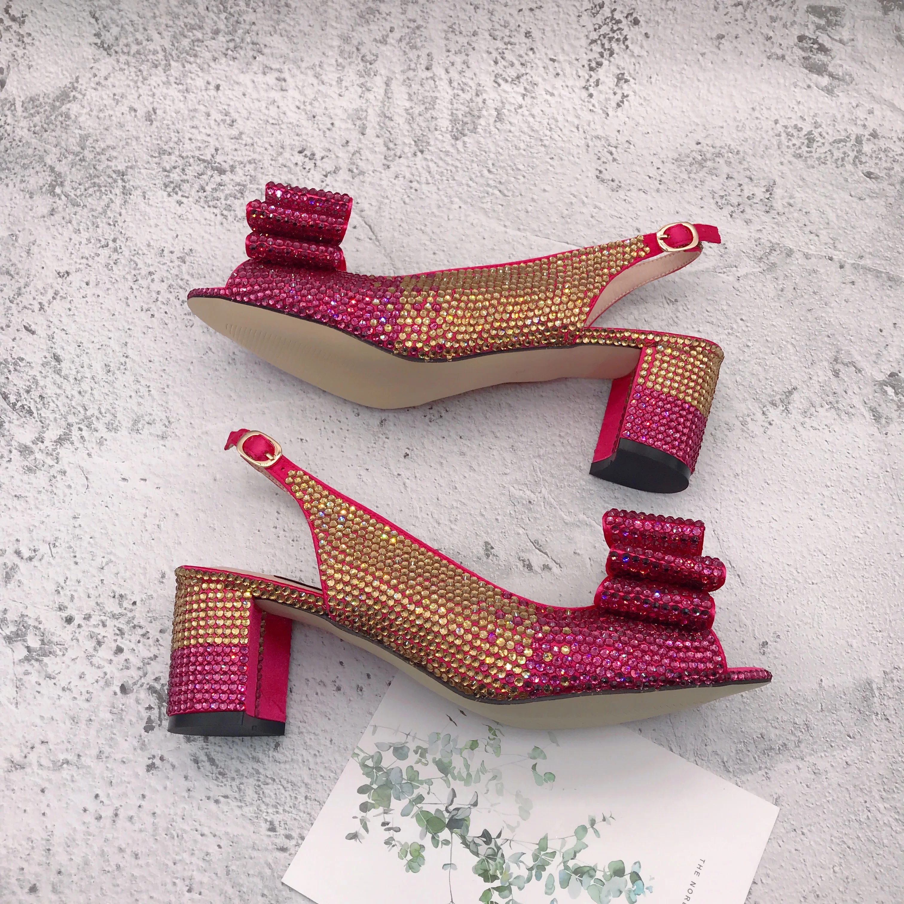 CHS1255 DHL изготовленные на заказ большие размеры фуксия розовое золото камни