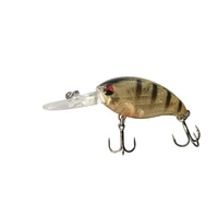lutac high quality saltwater crank bait 60mm 5 5g abs plastic floating pike seabass lures treble hooks fishing gear pesca