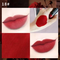 11 colors matte silky lip gloss makeup mist smooth lipstick waterproof longlasting non fading sexy lip tint women cosmetic qbmy