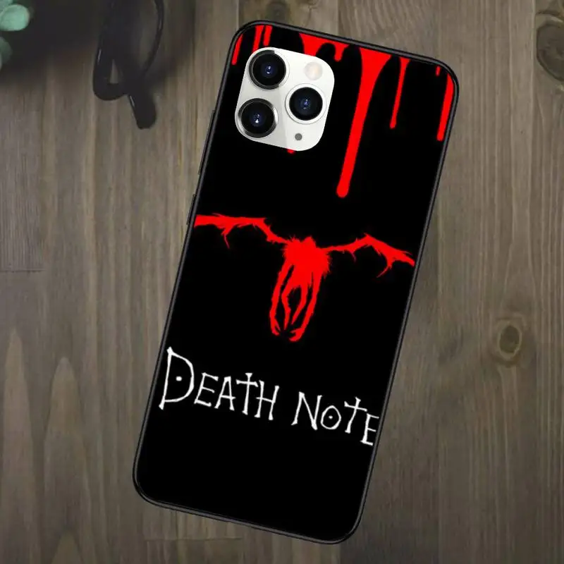 

Anime Manga Death Note Ryuk Phone Case for iPhone 11 12 mini pro XS MAX 8 7 6 6S Plus X 5S SE 2020 XR