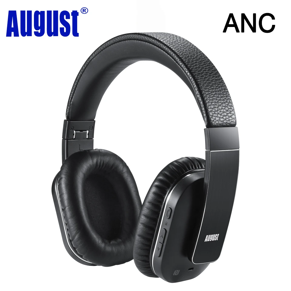 August EP750 Bluetooth-наушники с AptX и активным шумоподавлением ANC