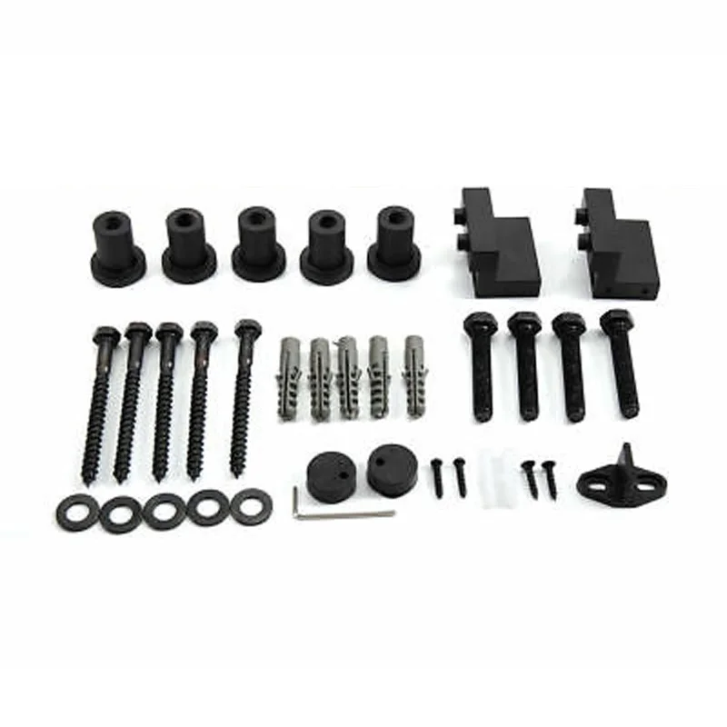 Кольца Рельсы Комплект оборудование для раздвижной двери сарая настенное