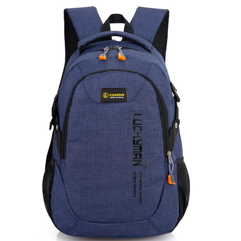 Вместительный рюкзак для мальчиков и девочек, школьные ранцы, рюкзак для работы и путешествий, однотонный рюкзак унисекс с мягкой спинкой
