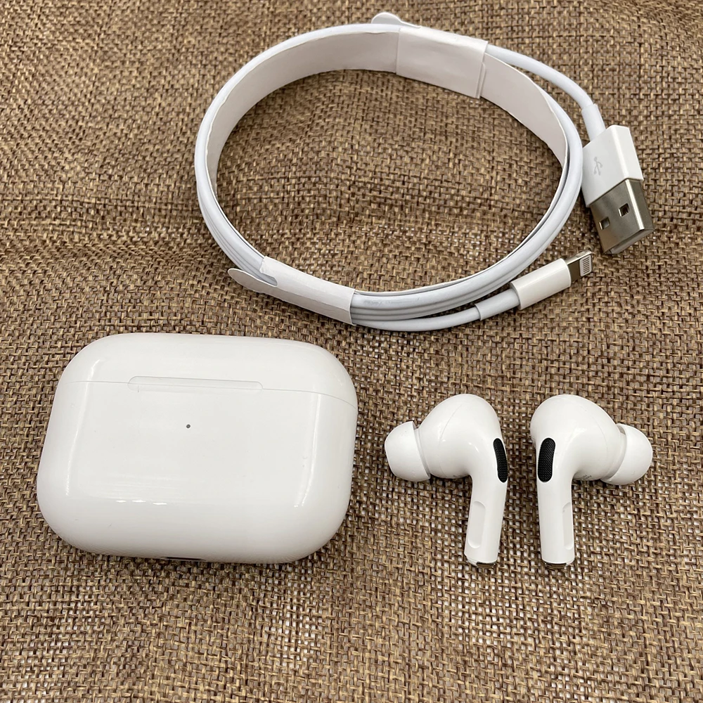 Auriculares inal&aacute;mbricos airpods pro 2, aud&iacute;fonos con Bluetooth y estuche de carga, de segunda mano, carga r&aacute;pida, 95%-4