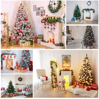 christmas indoor theme photography background christmas tree children portrait backdrops for photo studio props 21522 dhy 01