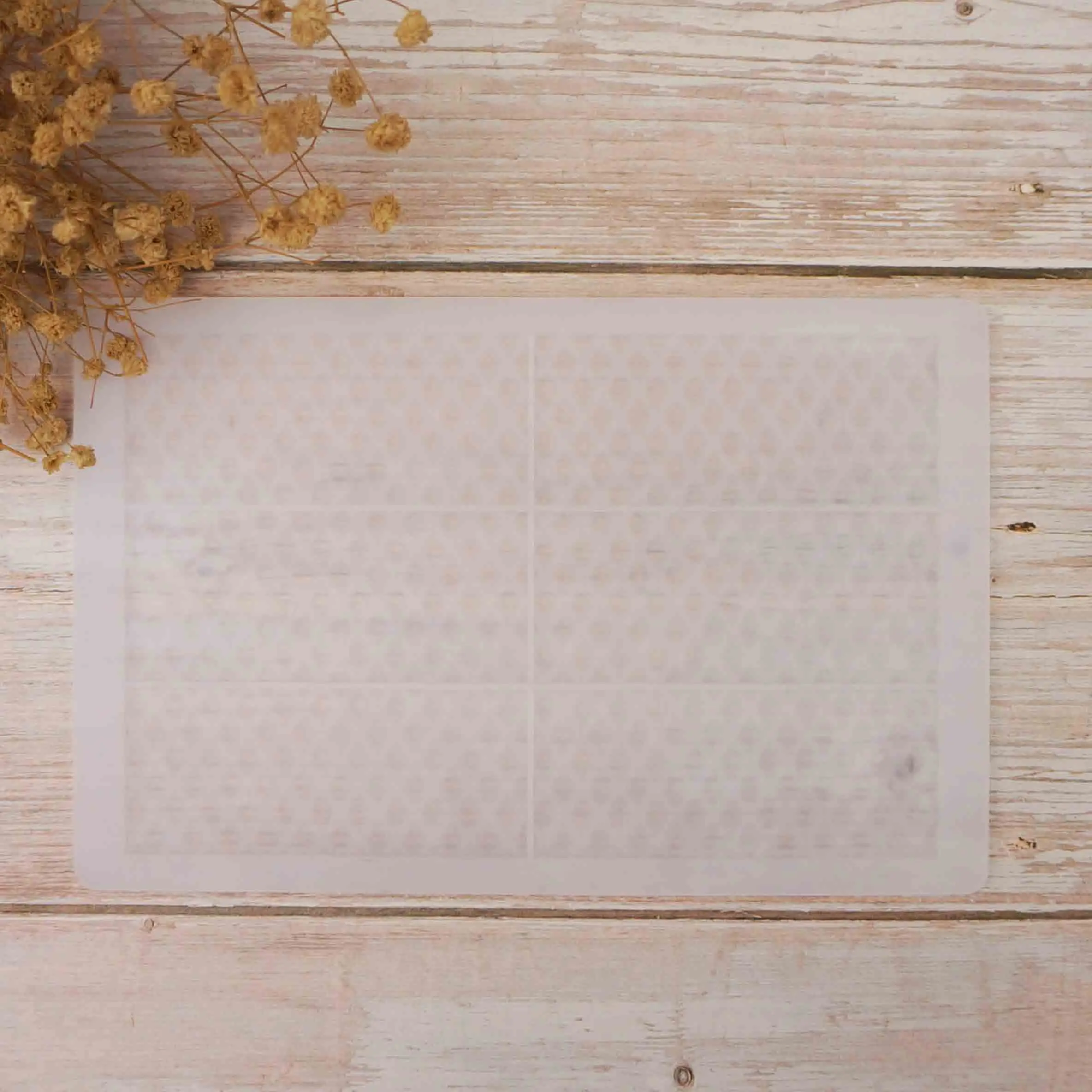 Маленькая фотоформа для шоколада с рисунком в виде рыбьей чешуи декоративная