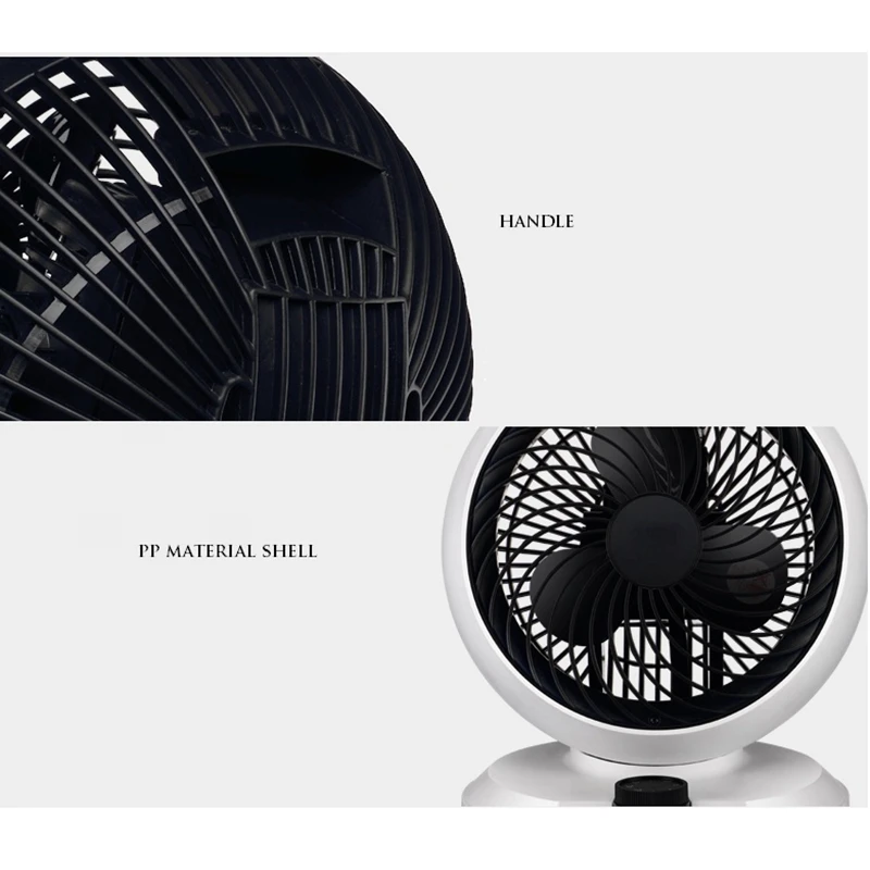 

DMWD 5M Remote Control Ventilation Fan 220V Air Circulator Quiet Electric Fan Home Desktop Fan 3 Blades 3 Gear 7.5H Setting