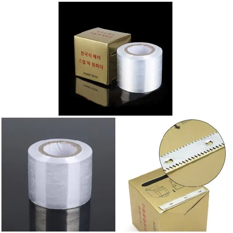 

New Mircorblading Plastic Wrap Preservative Film for Eyebrow Makeup Tattoo Accessories 4.2*200m SCI88