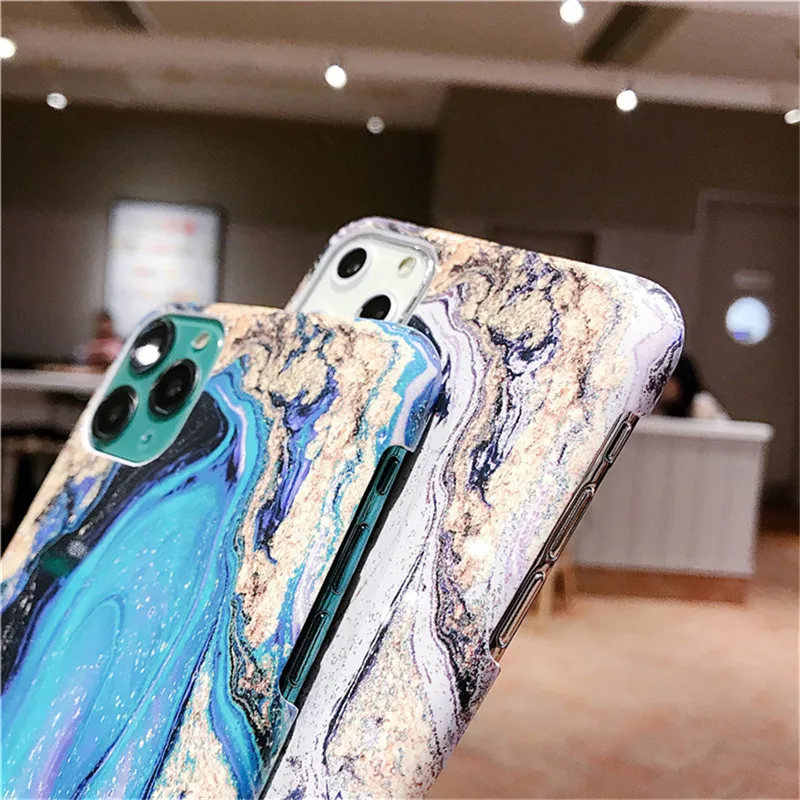 Lovebay противоударный крутой мраморный чехол для телефона iPhone X 11Pro XR XS Max 11 7 8 Plus