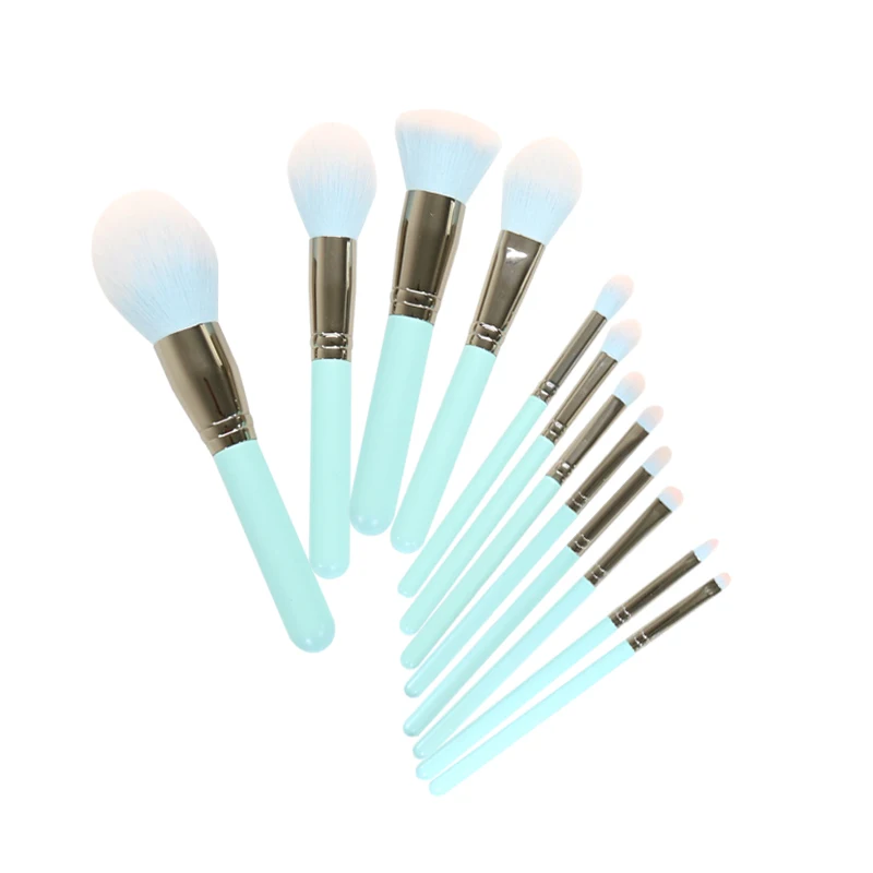 MITOOLS 2019 Новинка 12 шт набор кистей для макияжа синтетические волосы основа