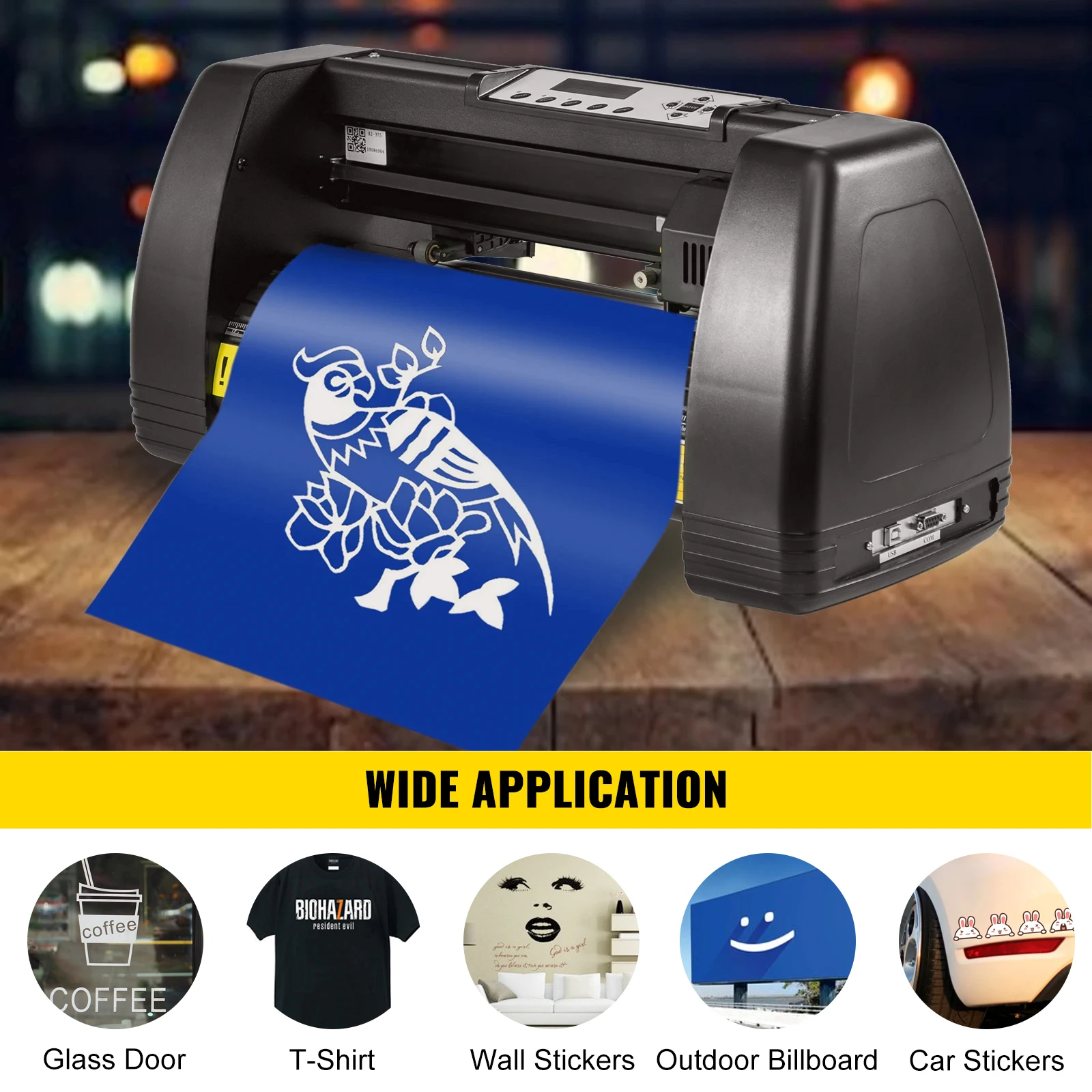 VEVOR 14 Inch Vinyl Cutter Machine with Stand Sign Making Vinly Cutting Plotter Starter Bundle Kits Signmaster Software | Компьютеры и