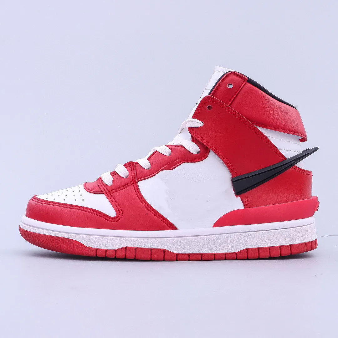 

High top recreational sports skateboard shoes Breathable scarpe uomo Non-slip Protection Joker simple running shoe