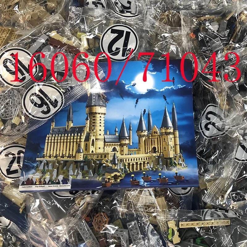 Серия фильмов игрушечный волшебный школьный замок модель совместимая с 71043 16060 6020