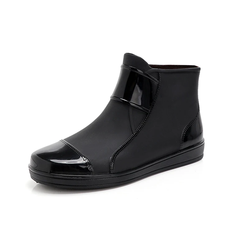 Ботинки резиновые мужские короткие Нескользящие водонепроницаемые для кухни |