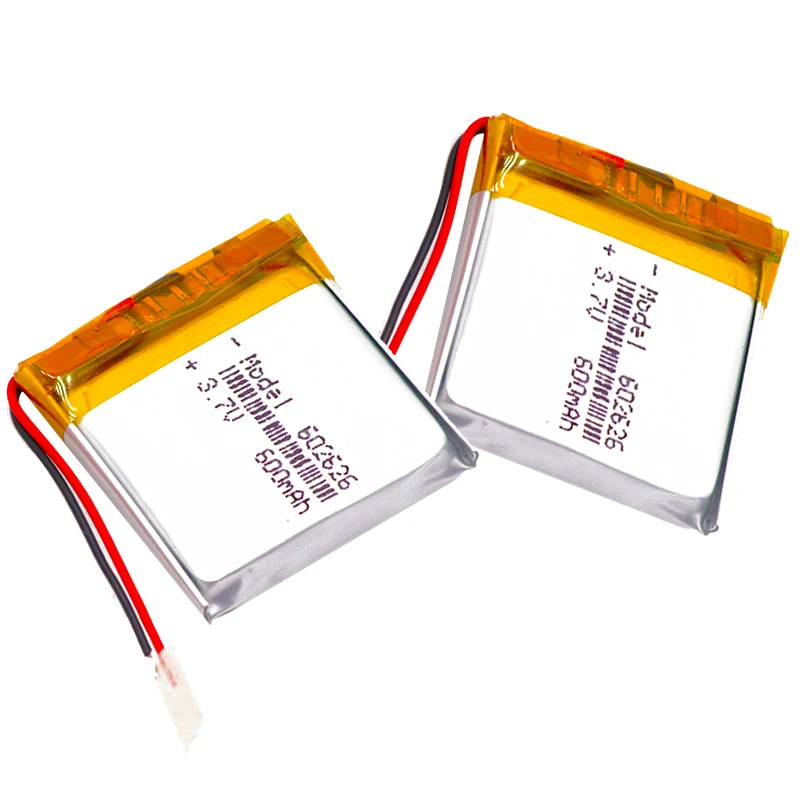 Полимерный литий ионный/литий ионный аккумулятор 600mAH 602525 602626 PLIB для умных часов