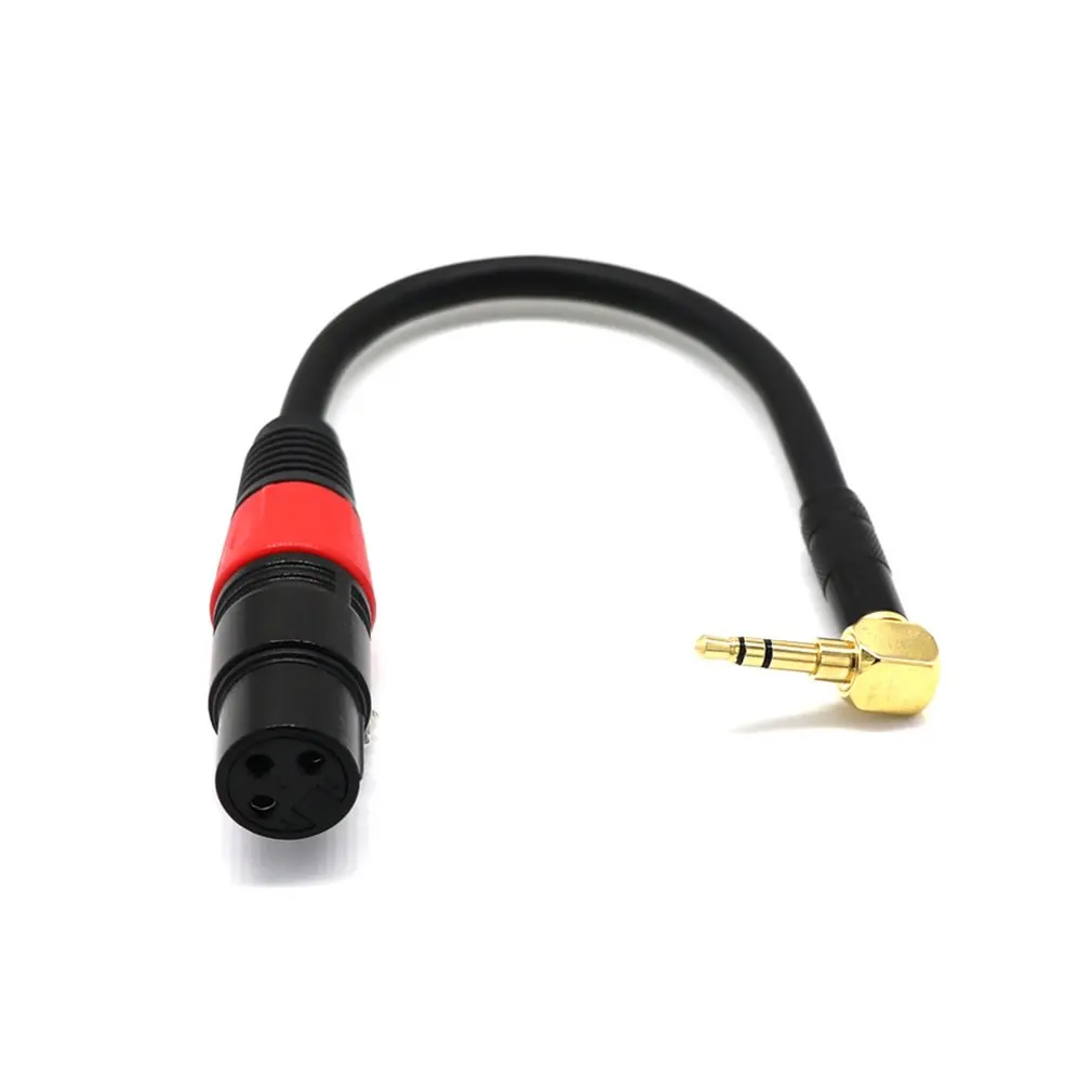 Кабель Audio2000's C14001 1Ft 1/4 &quotTRS под прямым углом к XLR Male| |