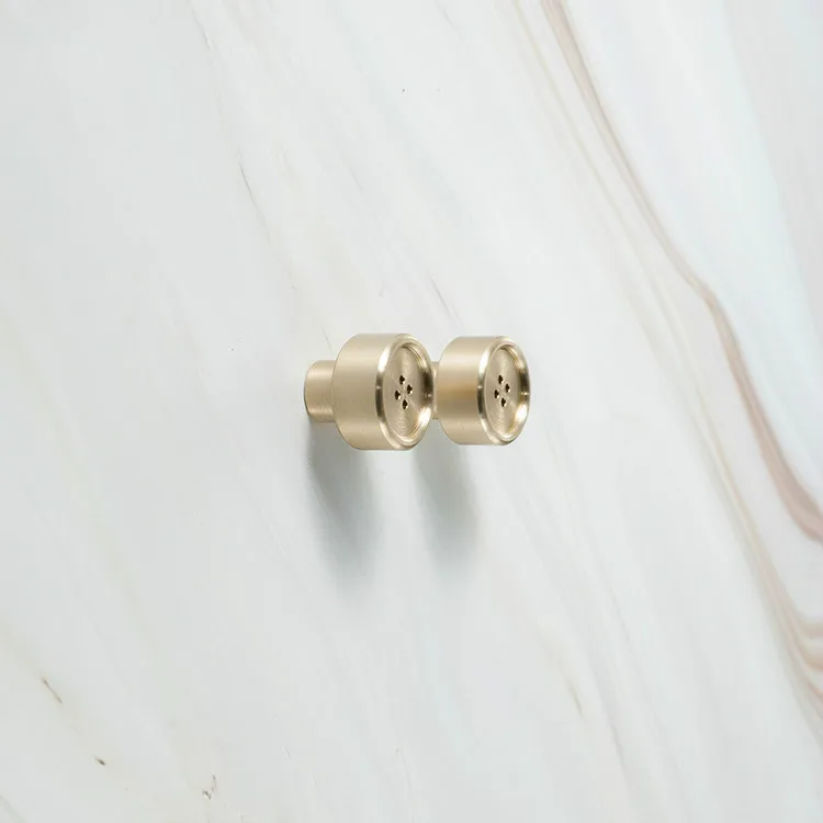 1 шт. латунная ручка простые креативные золотые чистые медные ящики для шкафа