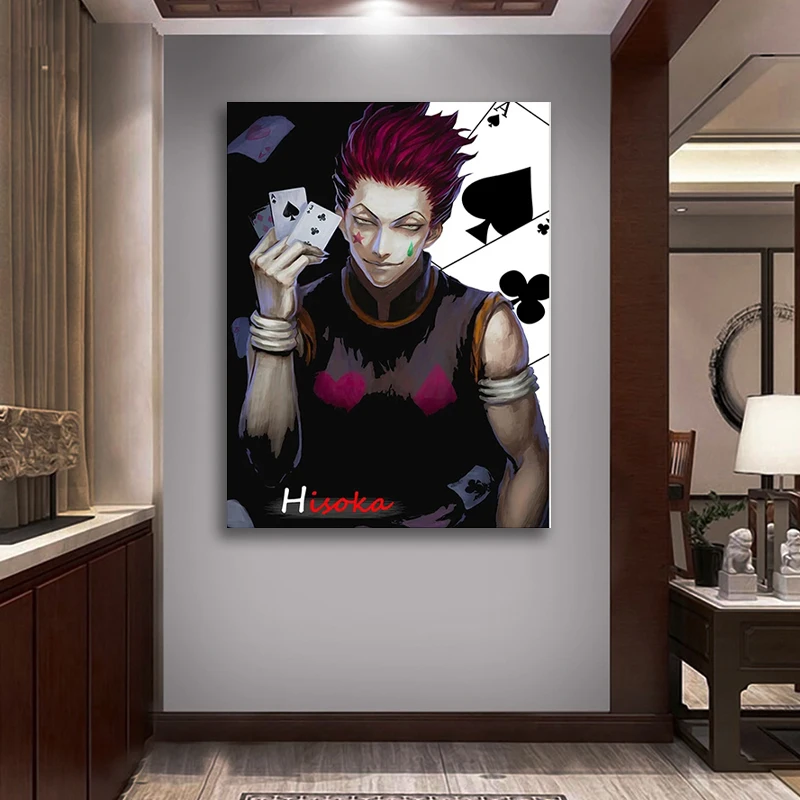 Модульные картины Hunter Hisoka украшение для дома настенное искусство японское аниме