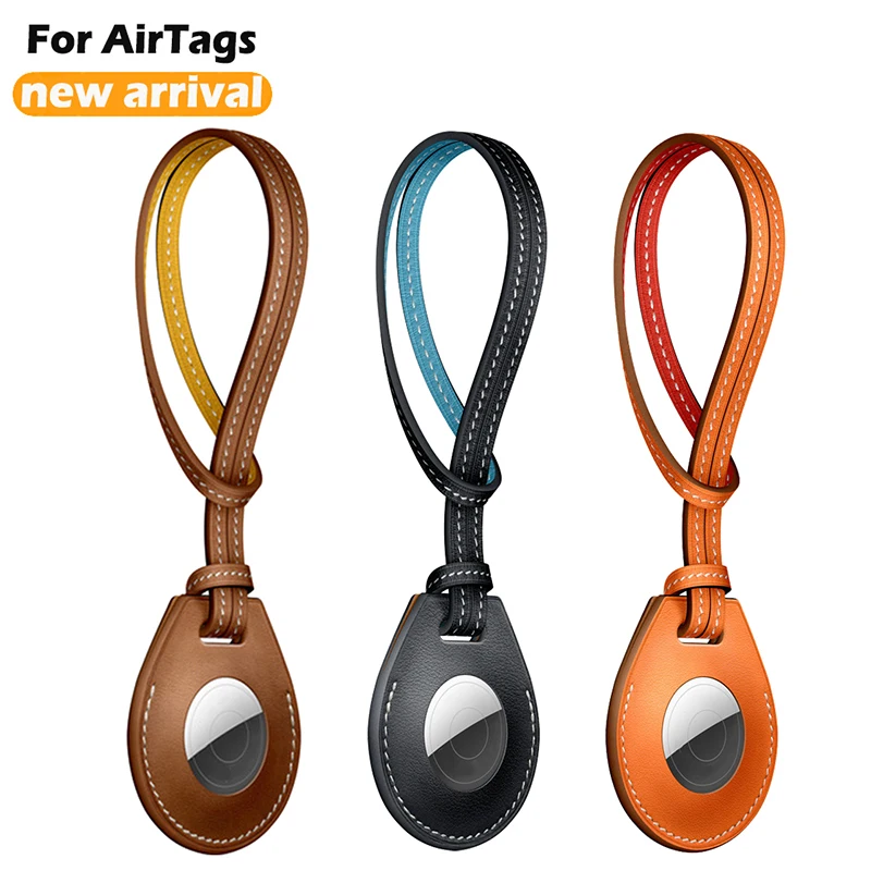 

Protective Case For AirTags Anti-Fall Anti-Scratch Accessories Leather Protector Cover Shell Sleeve For Air Tags Locator Tracker