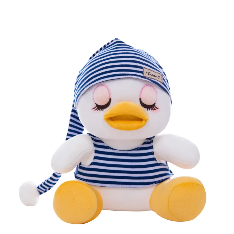 3 цвета уродливая утка в шапке плюшевая игрушка мультяшная Милая Утка Мягкая