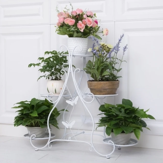 Классический Стенд для растений металлический держатель цветочных трав садовые