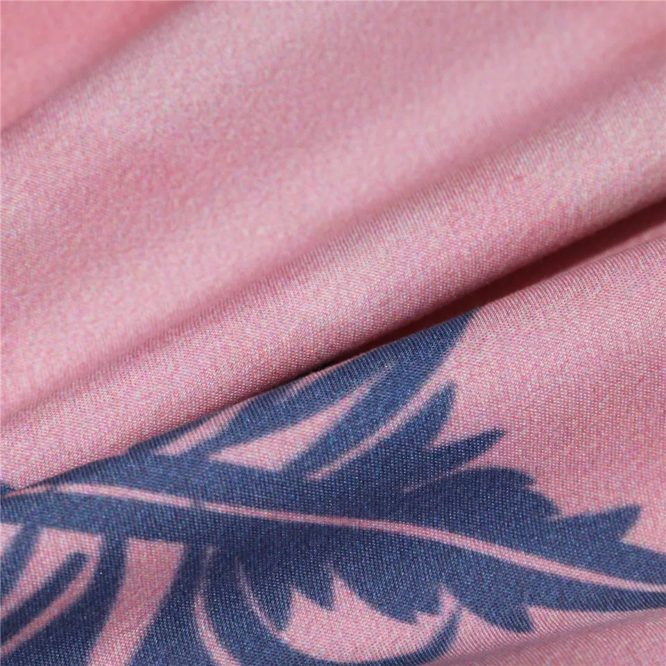 ONGLYP 3D Мандала перо Постельный набор 3 шт удобный пододеяльник наволочка двойной