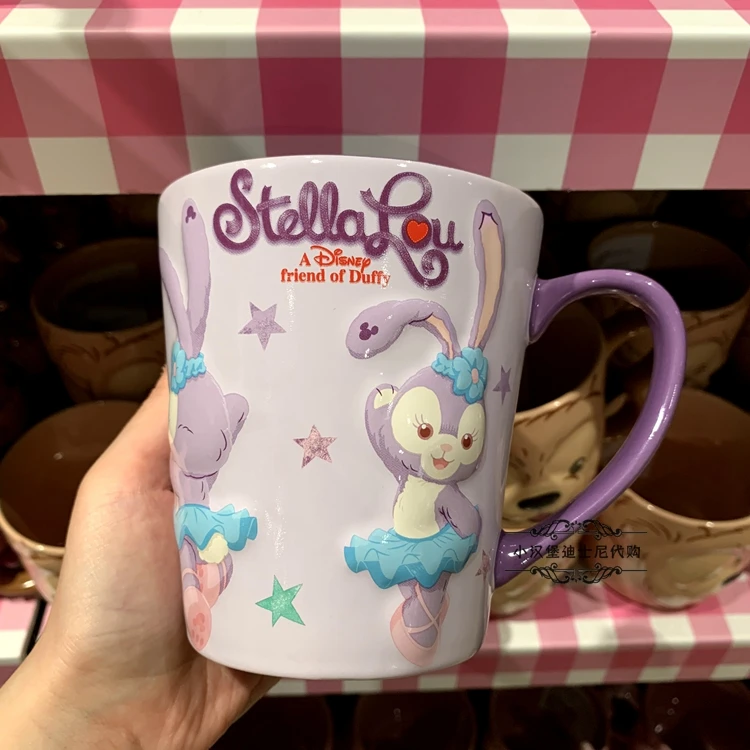 

Керамическая кружка Disney Star Dale, кружка, кружка для влюбленных с ложкой, чашка для воды с мультяшным рисунком