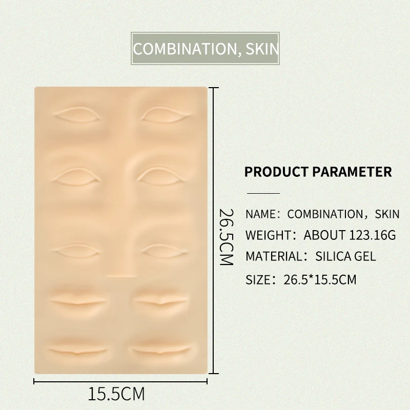 Профессиональная 3D татуировка для лица тренировочный дизайн кожи подделка