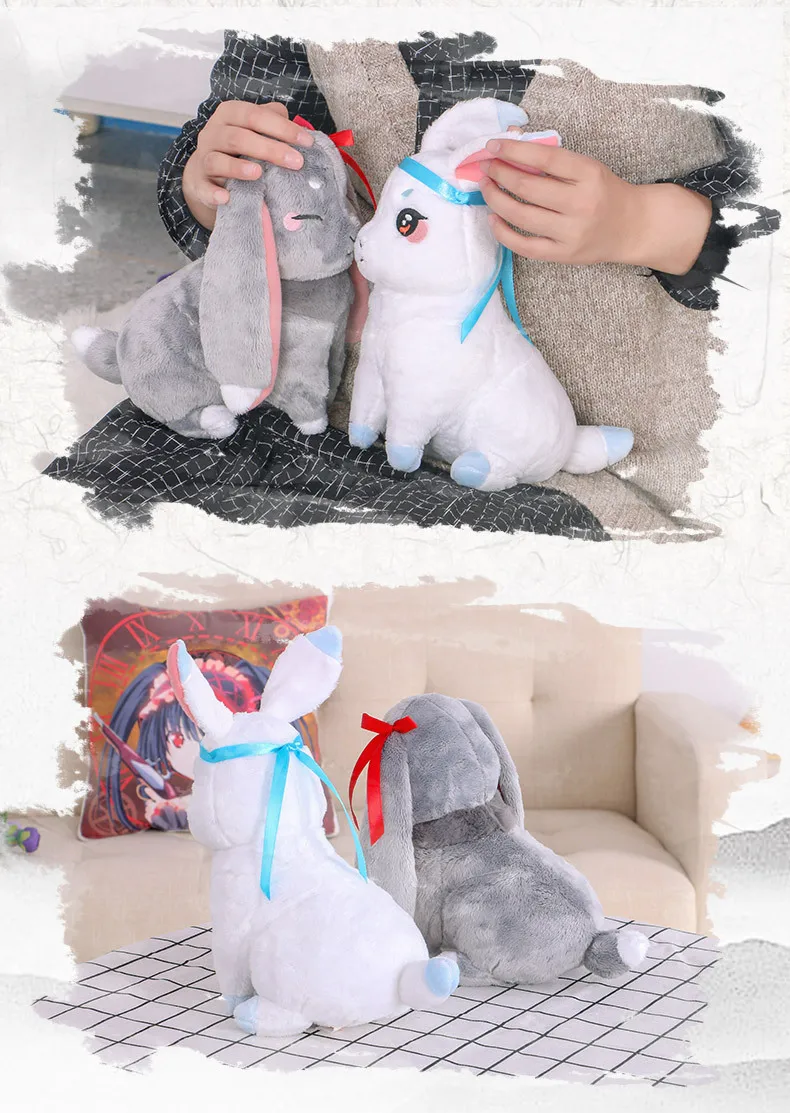 11 см mo dao zu shi фигурная игрушка Wei WuXian& Lan WangJi ПВХ фигурка Коллекция Модель милые игрушки кукла высокое качество