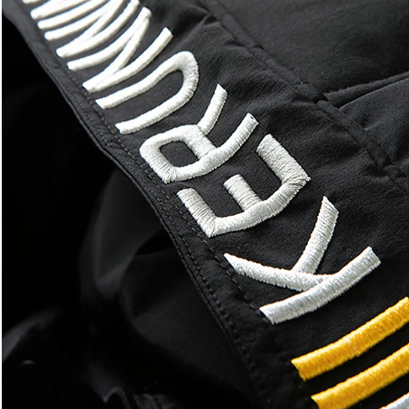 

2020 autumn and winter trendy men's fashion casual workwear cotton cotton clothes handsome hooded cotton jacket