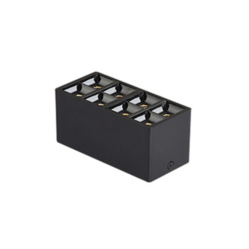 Goedkoop Opbouw Led Plafond Spotlight 16W Dubbele Hoofd Vierkante Cob Woonkamer Gang Gangpad Plafond Spot Light Cube Lamp