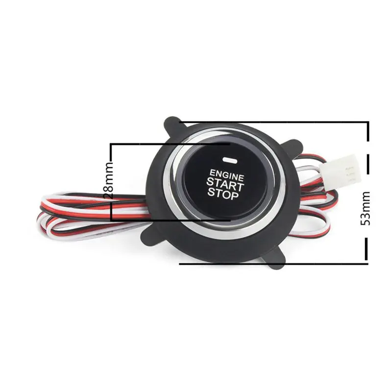 Умная Автомобильная сигнализация RFID кнопка запуска и остановки двигателя
