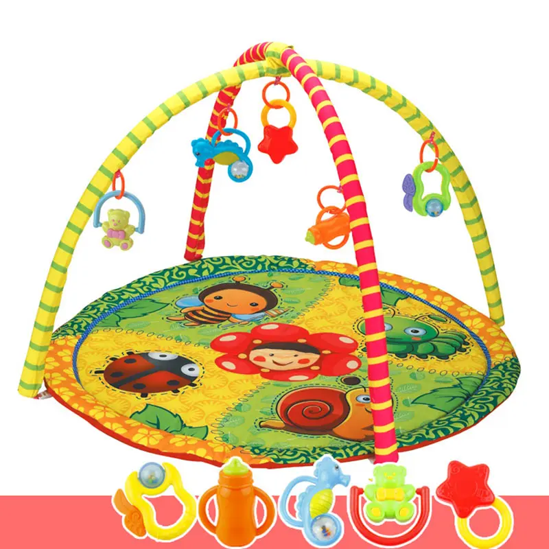 Детский игровой коврик-одеяло для стойка фитнеса коврик ползания игрушки