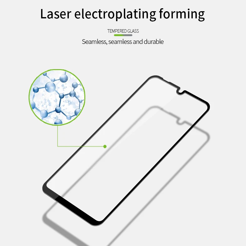 Закаленное Полноразмерное Защитное стекло для Motorola Moto E6 Plus Защитная пленка |