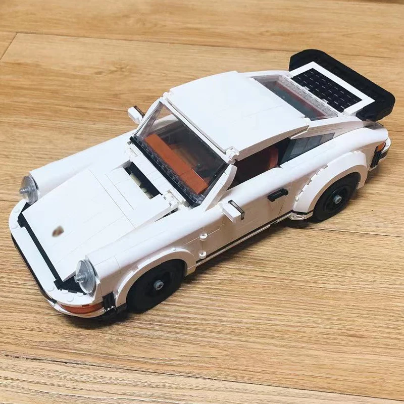 

IN STOCK 10295 1458PCS 2-IN-1 White Super Sport Car Racing car Building Blocks Bricks Toys for children Gifts