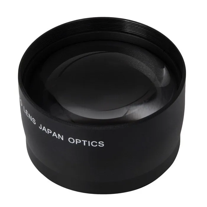 Телеобъектив с увеличением 2 0x52 мм для цифровой зеркальной камеры canon nikon pentax sony fuji