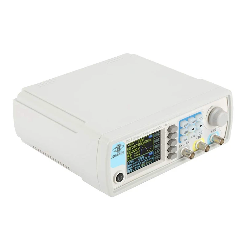 

JDS6600 DDS Signal Generator Counter,15MHz Dual-Channel Arbitrary Waveform Function Generator Frequency Meter US Plug