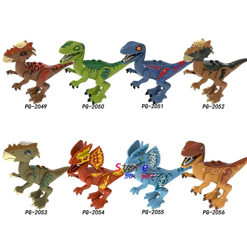 1 шт. с рисунком динозавра из мультфильма Парк Юрского периода Dilophosaurus