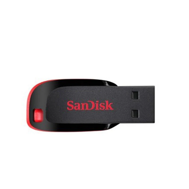 100% Оригинал SanDisk Cruzer Blade CZ50 USB флеш-накопитель 128 Гб 64 ГБ 32 16 Флешка 2 0 диск карта