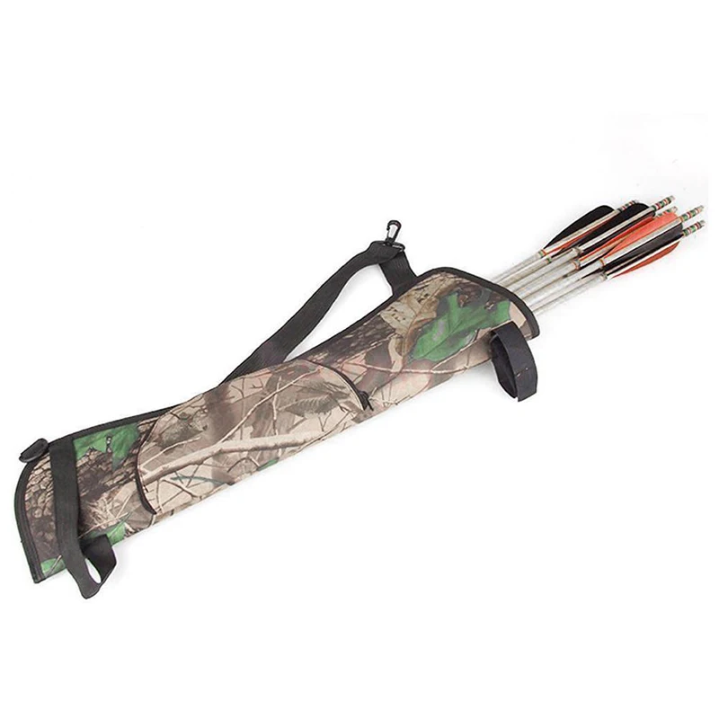 Back Arrow Bow Holder Bag Waist Pocket 22.8 X 6.7 Inch Buckle Belt Accessories Target Hunting Archery | Спорт и развлечения