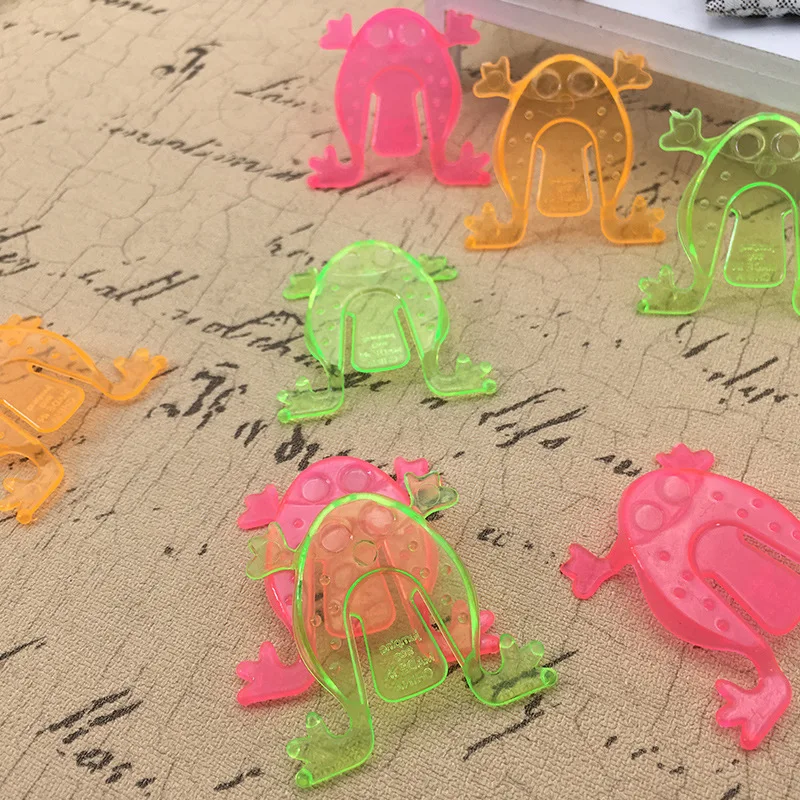 10 шт. 4 3*4 3 см прыгающая лягушка Hoppers Game детская вечеринка подарки на день рождения