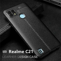 for oppo realme c21 case for realme c21 capas bumper coque shockproof soft tpu leather for fundas realme c20 c21 c11 2021 cover