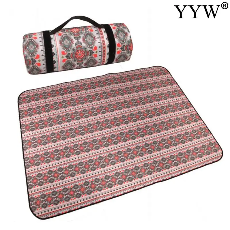 

4-6 Person 200x200 cm Waterproff Camping Mat Pinic Beach Blanket Ground Big Portable Machine-washable Easy Clean Folding Outdoor
