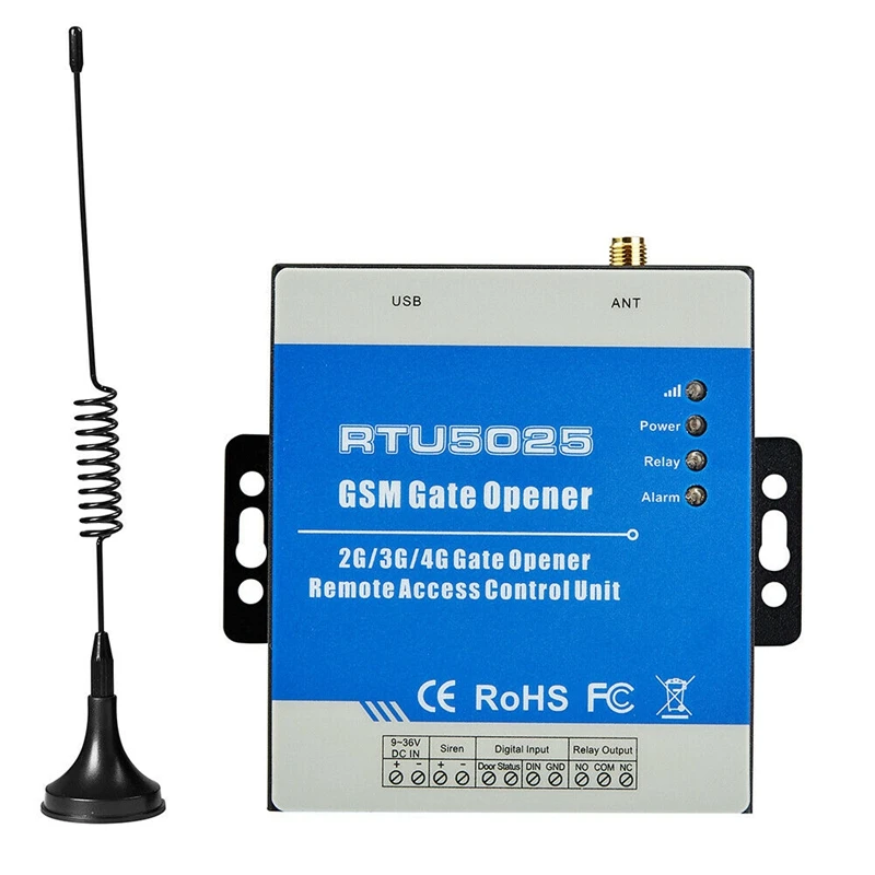 RTU5025 3G 850/1900MHz беспроводной сигнализационный ворот дистанционный переключатель