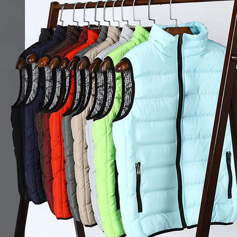 Жилет Мужской Хлопковый модный клетчатый жилет контрастных цветов плотная