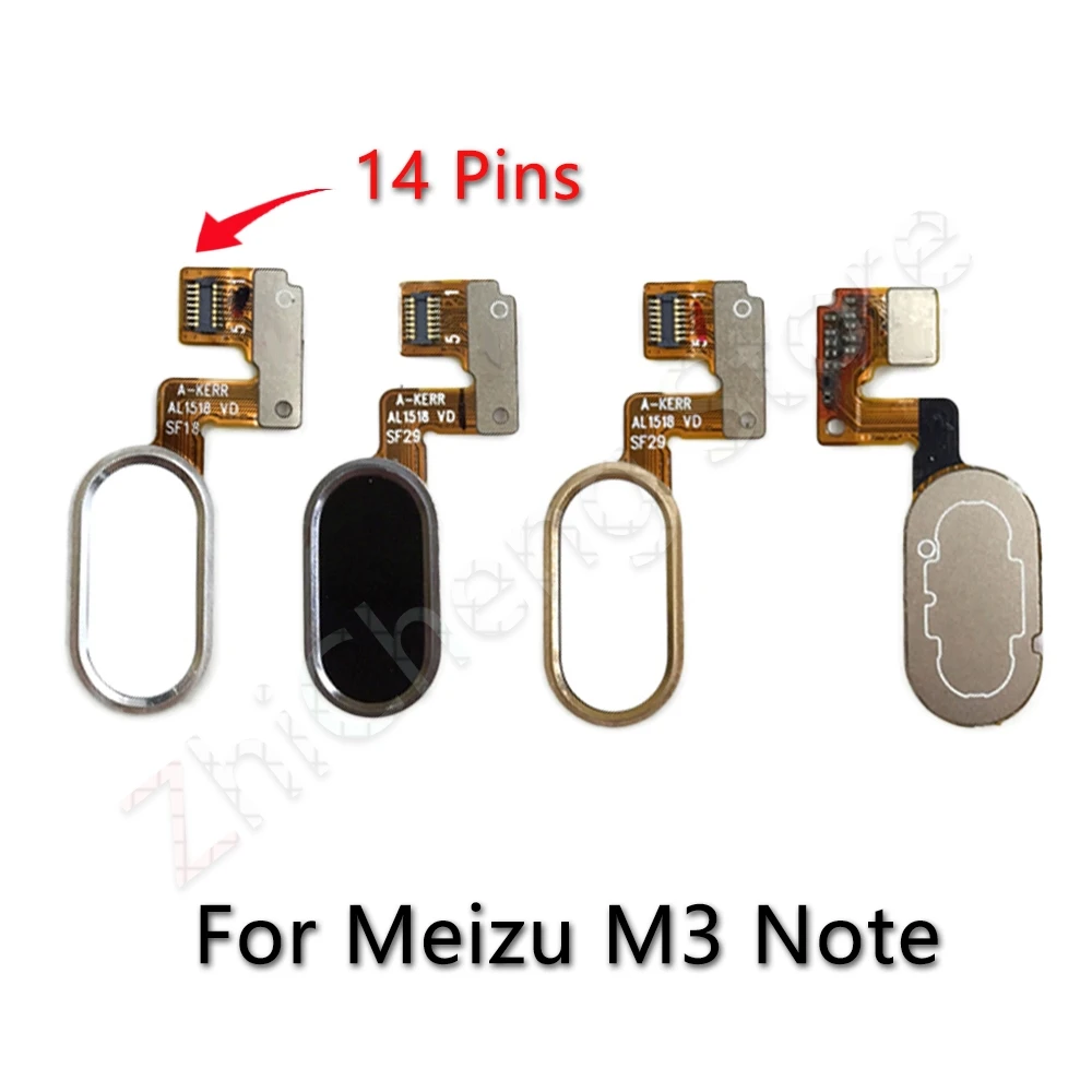 Шлейф датчика отпечатков пальцев для Meizu M3 Note M3s | Мобильные телефоны и аксессуары