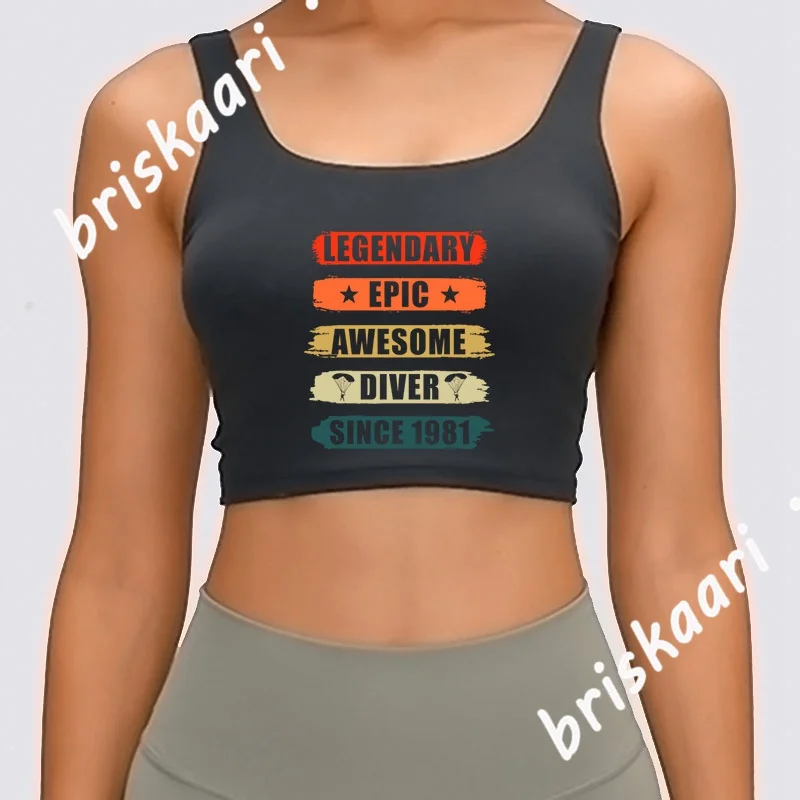 

Parachutist Gift Vintage 1981 Tank Top Euro Size S-2xl Sexy Summer Kawaii Tops Tee Anti-Wrinkle Comical Graphic Vest