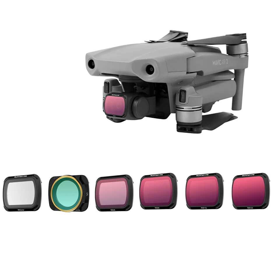 Аксессуары для фильтров DJI Mavic Air 2 регулируемая нейтральная плотность Polar CPL Mavic2