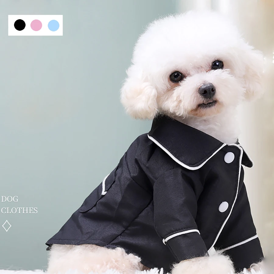 

Pet Pajamas Fashion Pet Clothes Dog Shirt Luxury Coat Jacket Leisure Wear for Small Medium Dog Cat Yorkies Chihuahua Bulldogs
